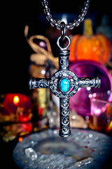 Cross Shield Amulet! High Council Devata of Wealth! Witchcraft Manifestation Spells!