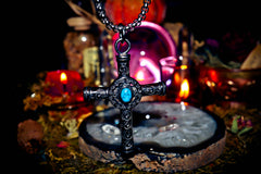Cross Shield Amulet! High Council Devata of Wealth! Witchcraft Manifestation Spells!