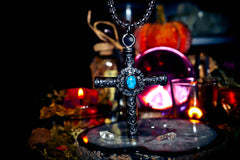 Cross Shield Amulet! High Council Devata of Wealth! Witchcraft Manifestation Spells!