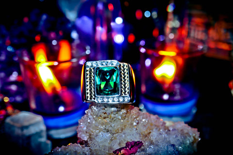 **POWER** ASTRAL TIME TRAVEL Haunted Genie Ring Psychic Projection Premonition Spell of Paradigm Shifts, Wealth, Good Luck