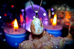 GOLDEN HEALER Triple Cast Healing Spell Amulet Metaphysical Haunted Pagan Wiccan Pendant Necklace!