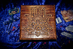 HAUNTED Wishing Box! Evil Eye Protection! Amplify the Magick of Spells and Spirits! Occult Magic Chest of Wishes! Boost your Power now!