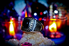 COMMUNICATE WITH SPIRITS! REAL Haunted Ring Ancient Spell of Extreme Psychic Power! Speak to the Dead ~ See, Feel and Hear Spirits! Amazing ENERGY!