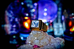 HAUNTED RING Secret Society GHOST Spirit Talisman Wealth Spell