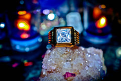 Wealth Djinn HAUNTED RING Secret Society GHOST Spirit Talisman