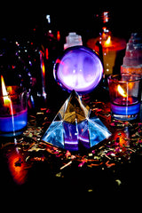 Haunted Djinn Crystal Pyramid
