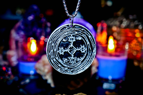Haunted King Solomon Djinn Portal Talisman! 107 Genies! Conjure Djinn of All Dimensions! Unlimited Blessings! Ultimate Power, Wealth, Success, Transformation & Wishes!
