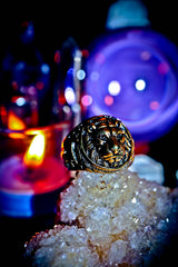 LION'S GATE Cosmic Portal Alchemy Manifestation Spell Ring for Strength, Wealth, Courage, Power & Success!