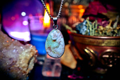 Haunted Moon Magick Amulet! Banish Negative Energy!