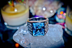 NEW * ELORIA Wealth * Occult Ancient Wealth Power Healing Vision Quest Magick Ring of Occult Treasures Ring **WEALTH** Illuminati Protection ANGEL DJINN of Sacred Light God of Success 3rd Eye Genie Magick! WEALTH + ALL Wishes Come True!  * BLESSED! $