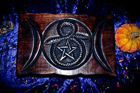 SAMHAIN Haunted Sacred Serpent Full Moon Lunar Eclipse Box of Wishes! Djinn Spirit Charging Box! Amplify the Power of Spells, Rituals and Magick x1000!