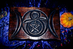 SAMHAIN Haunted Sacred Serpent Full Moon Lunar Eclipse Box of Wishes! Djinn Spirit Charging Box! Amplify the Power of Spells, Rituals and Magick x1000!