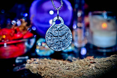 Haunted Viking Rune Norse God Genie Warlock Talisman Amulet of Power, Strength, Wisdom, Wealth, Intellect & Enlightenment! Ancient Pagan Genuis IQ Occult Magick Pendant Necklace $$ WISHES $$