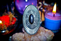 ** EVIL EYE ** REMOVE CURSES & HEXES Voodoo Witch Doctor Haunted Talisman Haitan POWERFUL Hoodoo Spell Repel Negative Energy! ~ * Handmade Gypsy Witch Ring! * $$