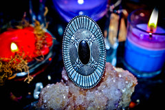 ** EVIL EYE ** REMOVE CURSES & HEXES Voodoo Witch Doctor Haunted Talisman Haitan POWERFUL Hoodoo Spell Repel Negative Energy! ~ * Handmade Gypsy Witch Ring! * $$