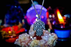 HAMSA Healing Amulet of Protection, Good Fortune, Prosperity, Spiritual Strength, Psychic Vision, Manifestation! Ward off Evil Eye, Curses, Jealousy & Misfortune!