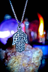 HAMSA Healing Amulet of Protection, Good Fortune, Prosperity, Spiritual Strength, Psychic Vision, Manifestation! Ward off Evil Eye, Curses, Jealousy & Misfortune!