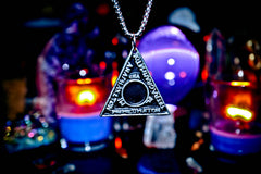 KING SOLOMON Magic Triangle Amulet! Banish Negative Energy, Repel Curses & Hexes, Gain Power & Ultimate Protection! Attract Wealth & Success! $$$