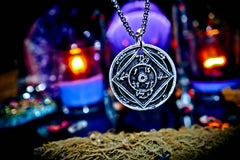 Alchemy Magic Talisman Amulet of Astral Travel, Projection, Wisdom, Psychic Power, 3rd Eye Awakening & Enlightenment! Increase IQ, Boost Mind Power!