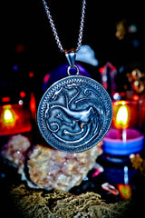 ** OUROBORUS FIRE DRAGON ** CELESTIAL GENIE Haunted GOD of WISHES Sacred Circle of Merlin! $$$ Occult Magick, Transformation, Attraction, Luck & WEALTH! $$$