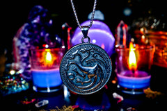 ** OUROBORUS FIRE DRAGON ** CELESTIAL GENIE Haunted GOD of WISHES Sacred Circle of Merlin! $$$ Occult Magick, Transformation, Attraction, Luck & WEALTH! $$$