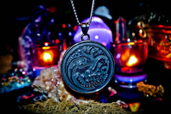 ** OUROBORUS FIRE DRAGON ** CELESTIAL GENIE Haunted GOD of WISHES Sacred Circle of Merlin! $$$ Occult Magick, Transformation, Attraction, Luck & WEALTH! $$$