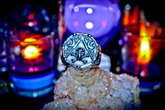 ** ILLUMINATI ** Haunted Alchemy Warlock Sorcerer Djinn Talisman of WISHES! 67 Ancient Spells! Templar Doctrine! TOP LEVEL Metaphysical Power! $$ Occult Magick $