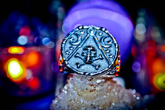 ** ILLUMINATI ** Haunted Alchemy Warlock Sorcerer Djinn Talisman of WISHES! 67 Ancient Spells! Templar Doctrine! TOP LEVEL Metaphysical Power! $$ Occult Magick $