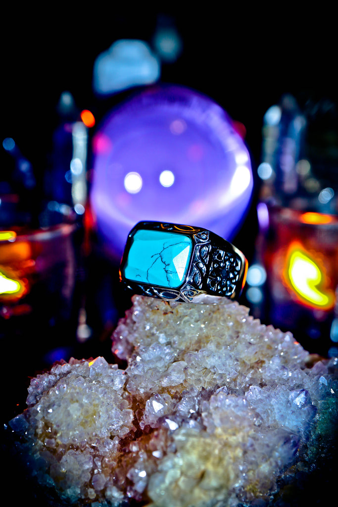 Shaman Rind LUCID DREAMING Vision Quest Native American Shaman Ring of Abundance ...