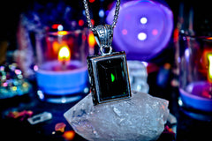 **MAGIC** Lucky 7 Forest Wealth Good Luck Amulet Necklace Pendant! ** Old Earth Magick ** Purify Your Aura & Spiritual Energy! Banish Bad Karma! Get Rid of Negative Energy!