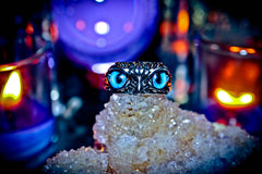 BOHEMIAN OWL Totem Djinn Ancient Illuminati Occult Secret Society Ring of Hidden Truths & Wealth ~ Speak To Animals, Communicate w/ Dead, Discover Past Lives * $