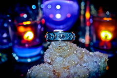 **WISHES** ESOTERIC Djinn Spinner Ring Ancient Occult Knowledge Sacred Wealth MAGICK! Secret Wealth Codes + Power! Magick ~ Money, Abundance, Attraction & Riches! $$ KEY of Wishes & Occult Secrets!