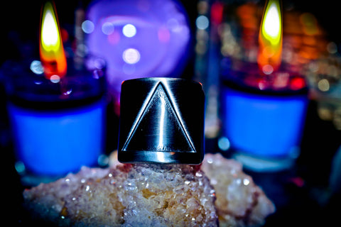 PYRAMID OF POWER Energy Generator! MASTER HIGH FREQUENCY Haunted Djinn Ring! Conjure Raw Energy & Raise Your Vibrations! $$ Occult Secrets $$ AMAZING!