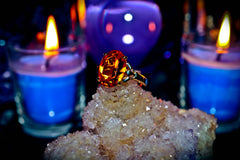 **PAST LIVES** Vision Quest Psychic Lucid Dreams Astral Spirit Haunted Ring PAST PRESENT FUTURE Cosmic White Magic! AMETHYST!