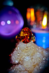 **PAST LIVES** Vision Quest Psychic Lucid Dreams Astral Spirit Haunted Ring PAST PRESENT FUTURE Cosmic White Magic! AMETHYST!