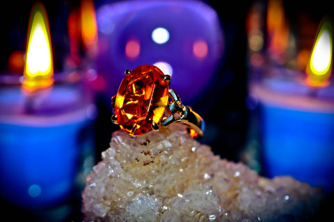 **PAST LIVES** Vision Quest Psychic Lucid Dreams Astral Spirit Haunted Ring PAST PRESENT FUTURE Cosmic White Magic! AMETHYST!