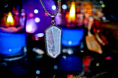 AURA CLEANSING Sacred Purification Spell Banish Negative Energy White Magick Haunted Wicca Amulet ~ Repel Dark Forces, Eliminate Bad Karma! ~ Sacred Quartz Crystal!