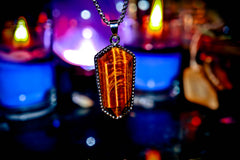 TALISMAN WEALTH Secret Society Elite Haunted Witchcraft Wizard Amulet! Ultimate Riches! Money and Power! Ancient Prosperity Spell! ~ Tiger's Eye Gemstone! $$$