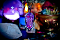 PSYCHIC ABILITY! Ultimate Magick Open Your 3rd Eye Clairvoyance ESP Magic Haunted Gypsy Witch TOP RATED Paranormal Alchemy Spell Amulet! ~ Powerful Amethyst Crystal!