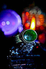 EGYPTIAN Akhenaten UFO of Infinite Wisdom & Divine Occult Knowledge! Ancient Marid Djinn Genie of WISHES! Master Secret Society Haunted Illuminati Relic Haunted Spell Ring!