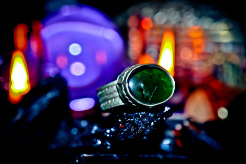 EGYPTIAN Akhenaten UFO of Infinite Wisdom & Divine Occult Knowledge! Ancient Marid Djinn Genie of WISHES! Master Secret Society Haunted Illuminati Relic Haunted Spell Ring!