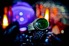 EGYPTIAN Akhenaten UFO of Infinite Wisdom & Divine Occult Knowledge! Ancient Marid Djinn Genie of WISHES! Master Secret Society Haunted Illuminati Relic Haunted Spell Ring!