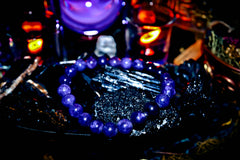 THIRD EYE Psychic Ability Witchcraft Amethyst Spellcast Bracelet! Increase Intuition, Psychic Powers, Magical Abilities, Fortune Telling, Wisdom & Fortune!
