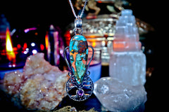 KABBALAH Tree of Life Haunted Secret Society Djinn Amulet