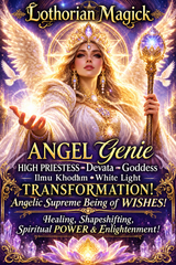 ANGEL Genie HIGH PRIESTESS Devata Goddess Ilmu Khodam White Light Djinn of TRANSFORMATION! Angelic Supreme Being of WISHES! Healing, Shapeshifting, Spiritual POWER & Enlightenment!