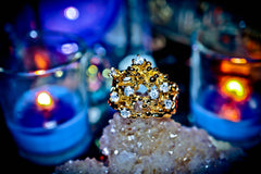 ** LUCK of the FAERIES ** Metaphysical Magick Pagan Occult Money Spell Ring! Wealth, Good Luck and Abundance! Faerie Genie Ring! $$$ Gain Success & Manifest Riches!