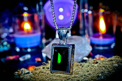 MAGIC Lucky 7 Forest Wealth Good Luck Amulet Necklace Pendant