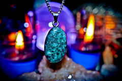 MAGIC Lucky 7 Forest Wealth Good Luck Amulet Necklace Pendant! Witchcraft Spell! 