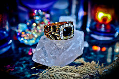 MERLIN WEALTH SPELL RING! Haunted Master Warlock Sorcerer Phoenix Genie! Elite Secret Society Alchemist Witchcraft Talisman! MONEY & WISDOM! Extreme Riches! BOOST IQ!