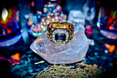 MERLIN WEALTH SPELL RING! Haunted Master Warlock Sorcerer Phoenix Genie! Elite Secret Society Alchemist Witchcraft Talisman! MONEY & WISDOM! Extreme Riches! BOOST IQ!